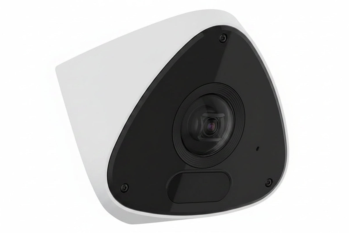 Hanwha TNV-C7013RC 3MP AI Corner Mount Camera 2.39mm Fixed Lens, White