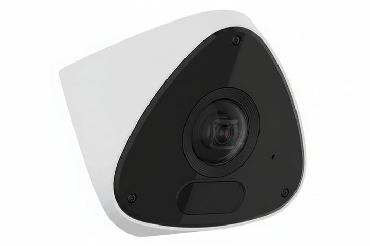 Hanwha TNV-C7013RC 3MP AI Corner Mount Camera 2.39mm Fixed Lens, White