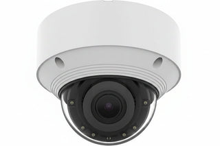 Hanwha QNV-C9083R Q-Series 4K AI IR Vandal Dome Camera 3.2-10.2mm Motorizes Varifocal Lens, White