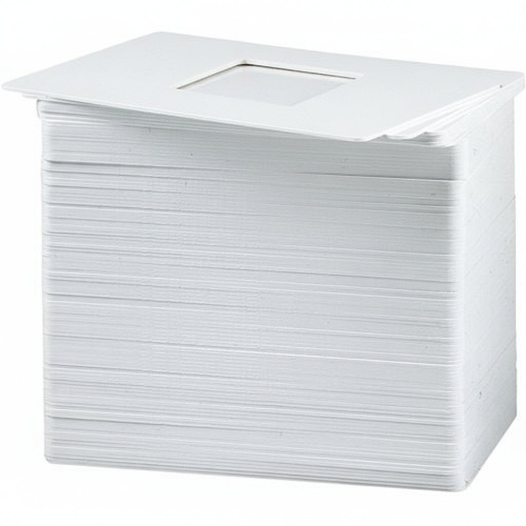 HID FARGO 81754 CR80 30 mil Graphic Quality PVC Cards, 500-Pack