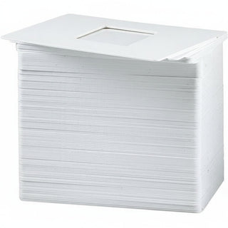 HID FARGO 81754 CR80 30 mil Graphic Quality PVC Cards, 500-Pack
