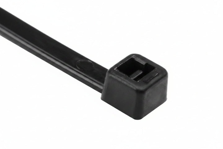 HellermannTyton T30L0M4 8-Inch UL-Rated Cable Ties, 30 lb, PA66, 1000-Pack, Black