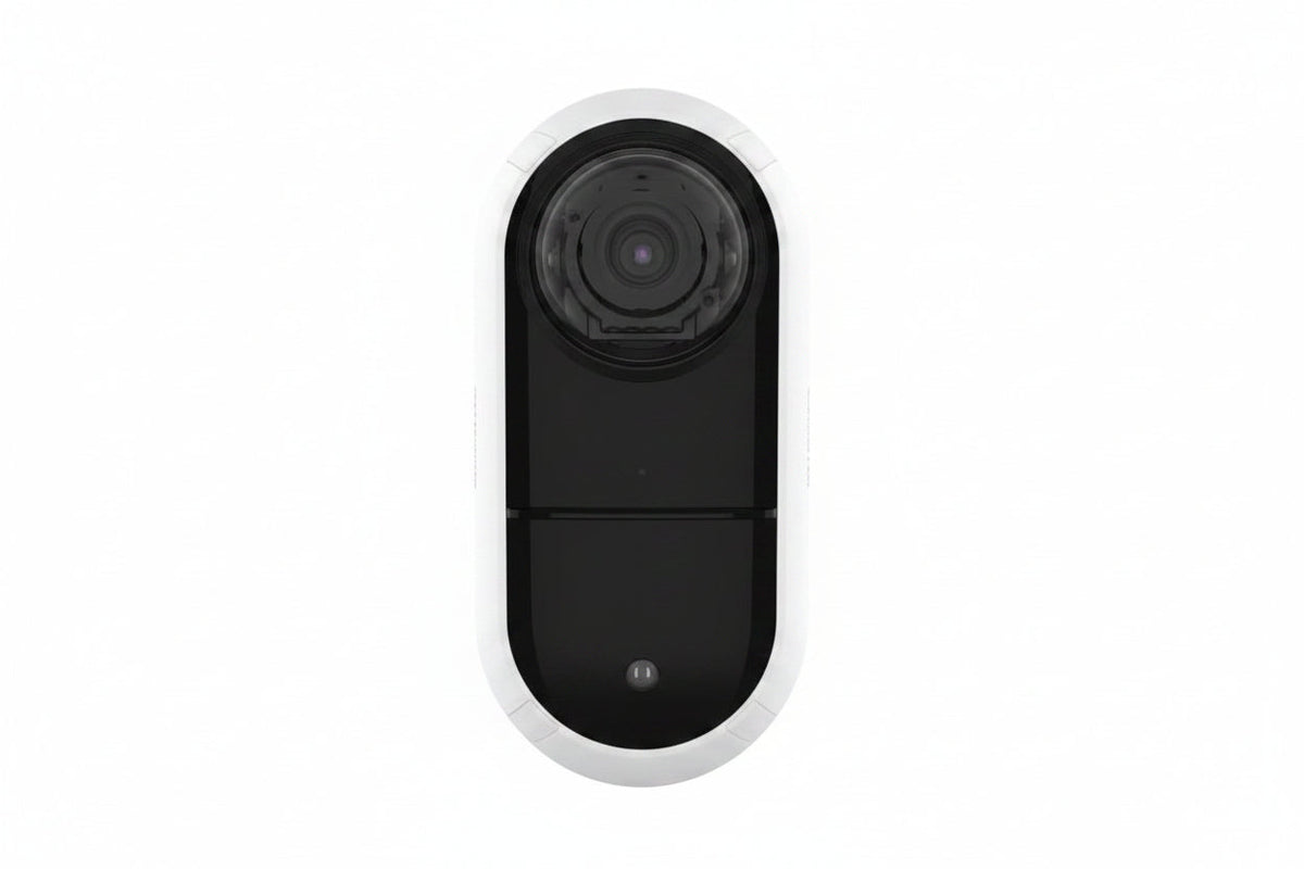 Hanwha TNV-C8011RW T Series 5MP AI IR Wall Mount Camera, 1.6mm Fixed Lens, 15m IR, White