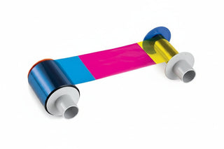 HID FARGO 84512 YMCKK Full-Color Ribbon for HDP5600 and HDP5000 ID Card Printers, 500-Prints