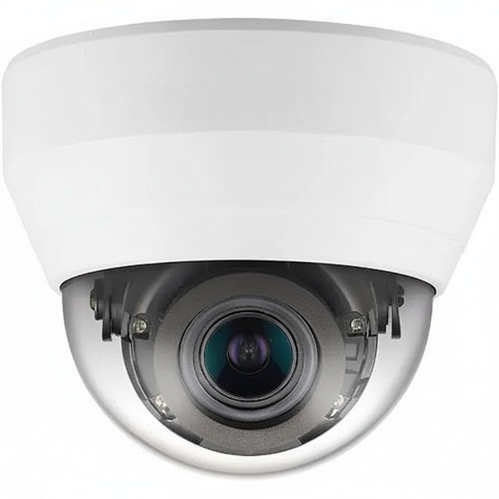Hanwha QND-6082R1 Q-Series 2MP IR Indoor Dome, 3.2-10mm Lens, White