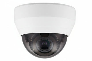 Hanwha QND-6082R Q-Series 2MP IR Vandal Dome Camera, 3.2-10mm Varifocal Lens, White