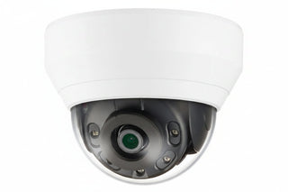 Hanwha QND-7012R Q Series 4MP IR IP Dome Camera, 2.8mm Fixed Lens, White
