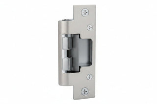 HES 8000C-12/24D-630-LBM 8000C Series Complete Pac Electric Strike Kit with Latchbolt Monitor for Latchbolt Locks, Includes 801 and 801A Faceplates, Satin Stainless Steel