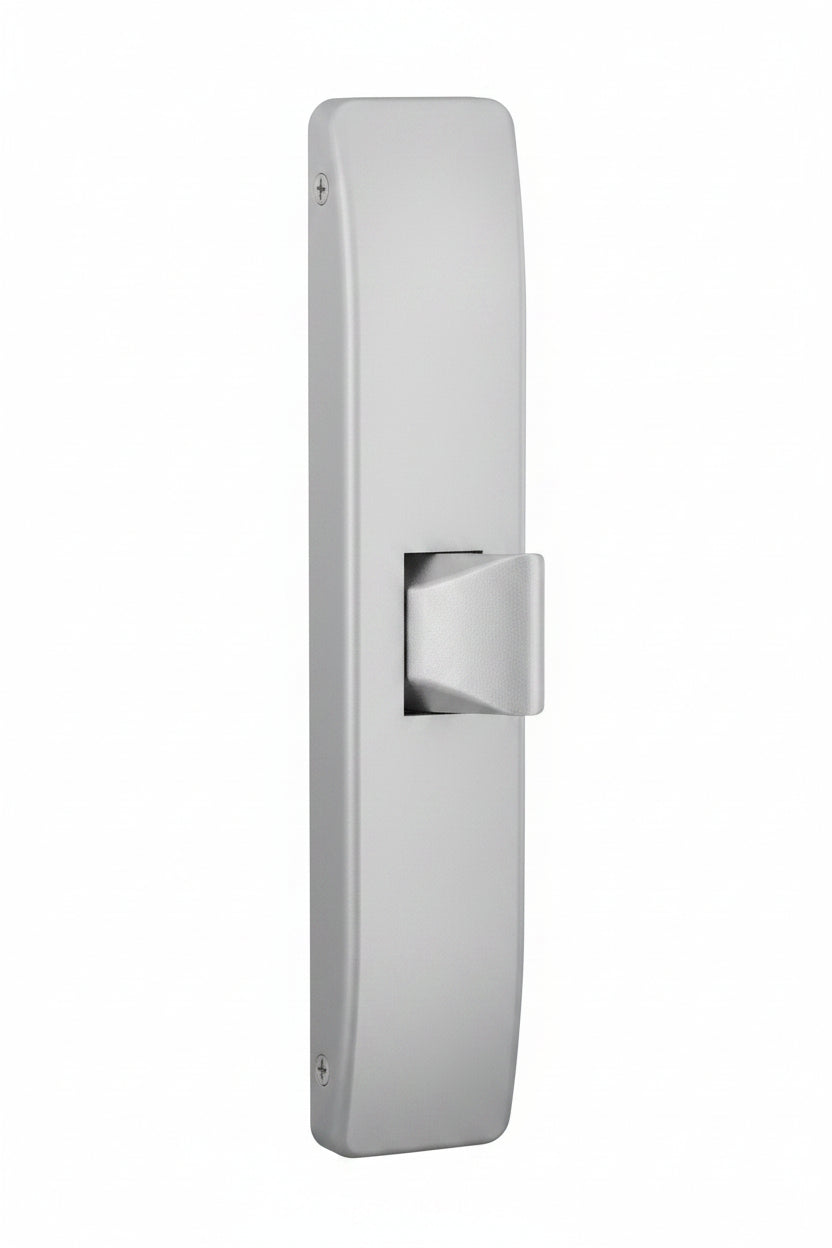 HES 9600-12/24-630-LBSM 9600 Series Surface Mounted Electric Strike with Latchbolt Monitor Strike, Windstorm Resistant, Satin Stainless Steel