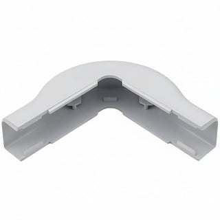 HellermannTyton TSR2W-29-1 Cable Raceway External Corner Cover, White