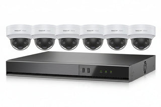 Honeywell HN35080202D65PK 35 Series Video Surveillance Kit with (6) 5MP Day-Night Dome Cameras and (1) 8-Channel NVR