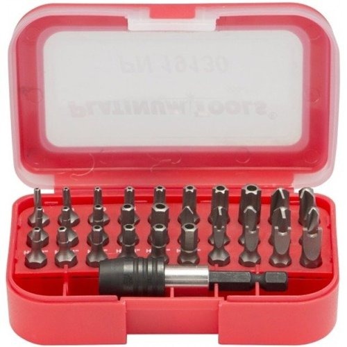 19130C 30-Piece Chrome Vanadium Security Bit Set