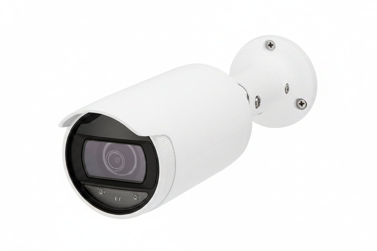 Hanwha ANO-L7022R A-Series 4MP Bullet Camera, 4mm Lens, White