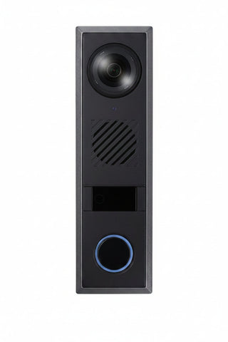 Hanwha TID-600R T Series 1-Slot 2MP IP Video Intercom Station with PoE, 12VDC, 1.6mm Fixed Lens