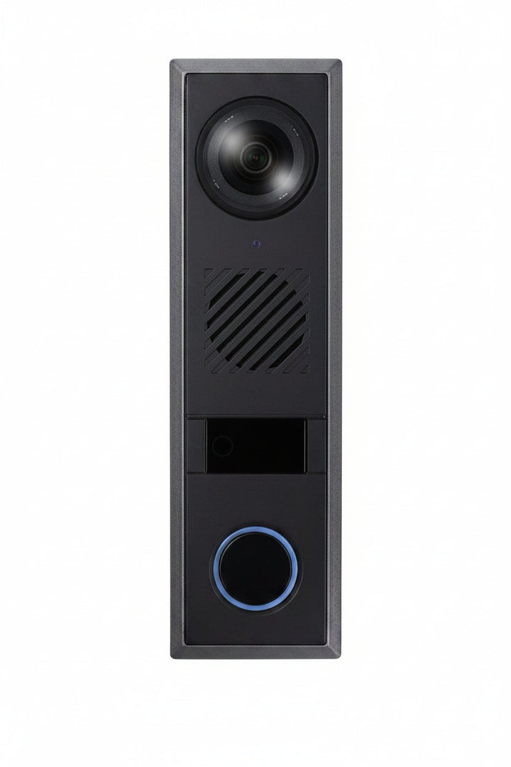 Hanwha TID-600R T Series 1-Slot 2MP IP Video Intercom Station with PoE, 12VDC, 1.6mm Fixed Lens