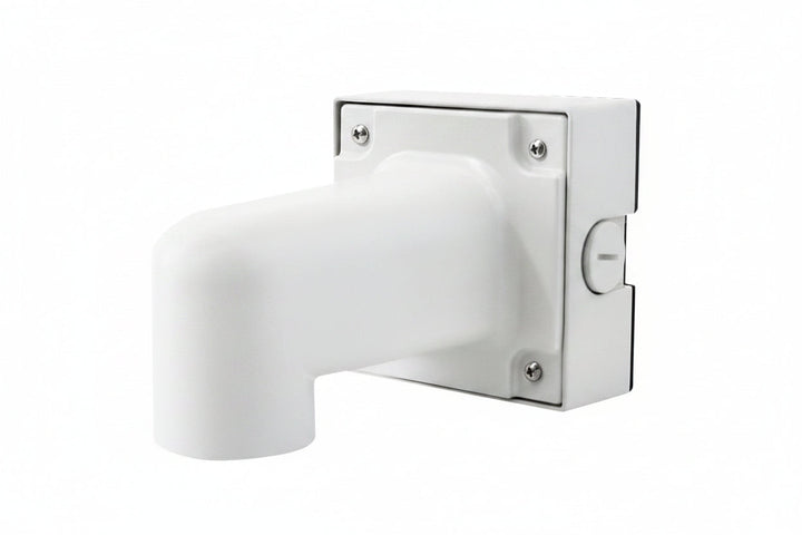 IDIS AV-WMJB-W Wall Mount Bracket with Junction Box for Contera Large Outdoor and Panoramic Domes, White