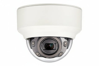 Hanwha XND-6080RV X-Series 2MP IR Indoor Vandal Dome Camera, 2.8-12mm Varifocal Lens, White (Replaces XND-6080RV/VWF)
