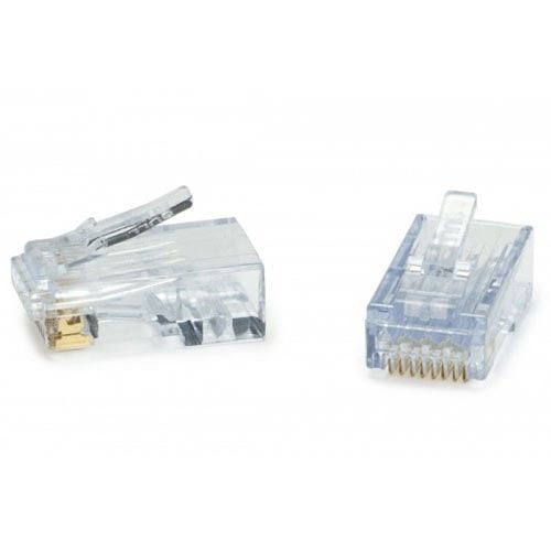 202038J ezEX38 RJ45 Cat5e Connectors UTP 100-Pack