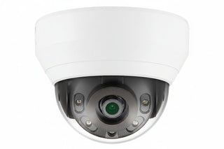 Hanwha QND-6012R1 Q-Series 2MP IR Vandal Dome Camera, 2.8mm Fixed Lens, White