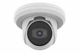 Hanwha ACE-8020R Wisenet Series 5MP Turret Camera with Day and Night Sensor and IP67, IK10 Protection, 3.6mm Fixed Focal Lens, White