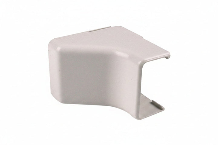 HellermannTyton TSR2I-50 1-1/4-Inch 2-Piece Cable Raceway Ceiling Drop, PVC, White, 10-Pack