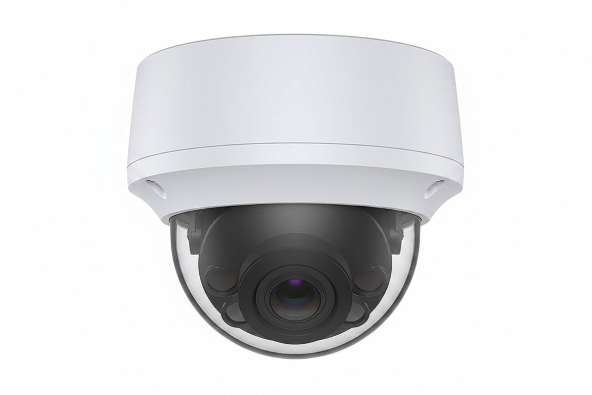 Honeywell HC35W45R2 35 Series 5MP IR MFZ WDR IP Dome Camera, 2.7-13.5mm Lens, White