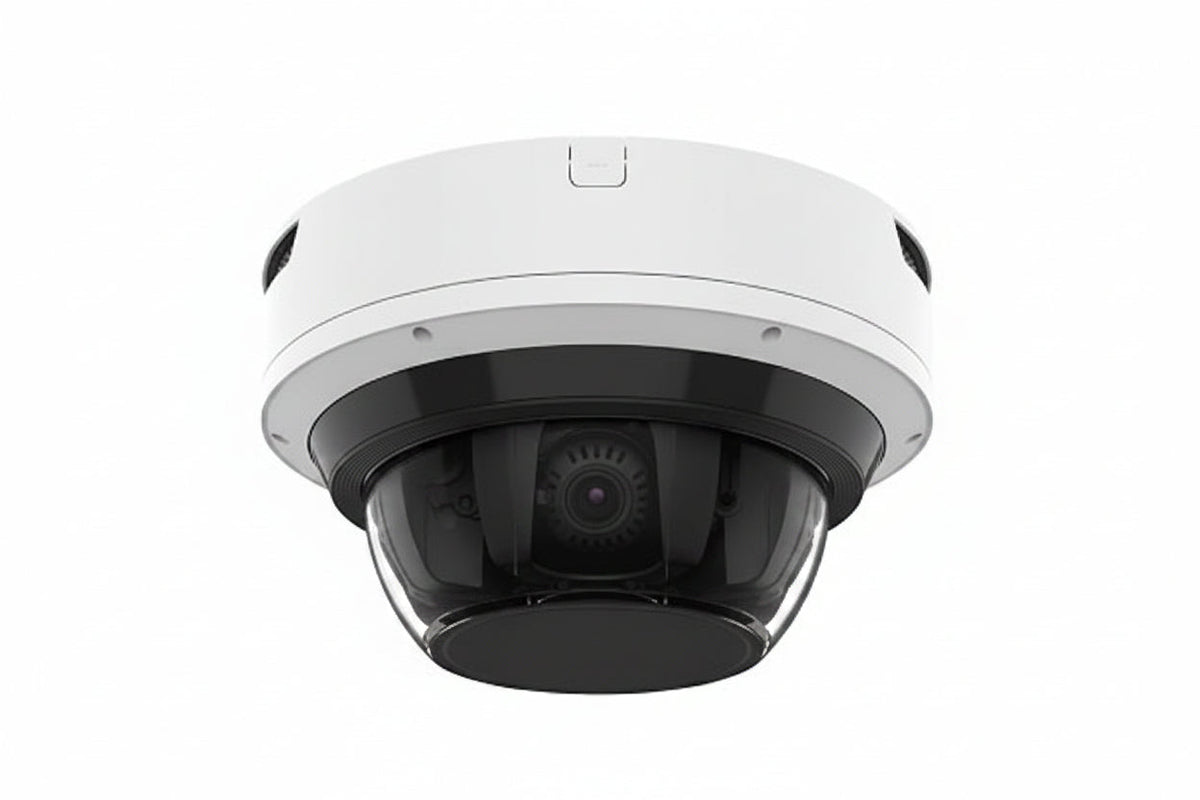 Hanwha QNV-6082R1 Q-Series 2MP Outdoor IR Vandal Dome Camera, 3.2-10mm Varifocal Lens White