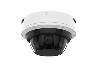 Hanwha QNV-6082R1 Q-Series 2MP Outdoor IR Vandal Dome Camera, 3.2-10mm Varifocal Lens White