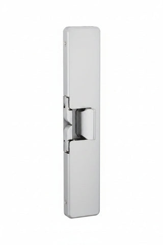 HES 9400-12/24D-630-LBSM 9400 Series Slim-Line, Outdoor Rated Surface Mounted Electric Strike with Latchbolt Strike Monitor, Satin Stainless Steel