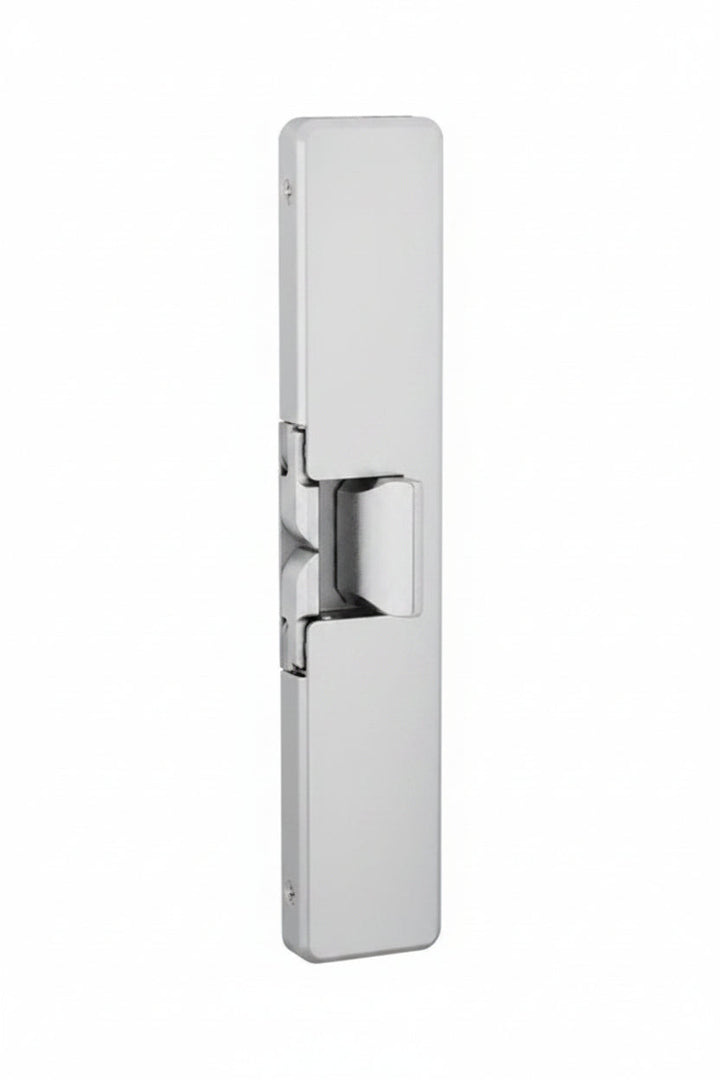 HES 9400-12/24D-630-LBSM 9400 Series Slim-Line, Outdoor Rated Surface Mounted Electric Strike with Latchbolt Strike Monitor, Satin Stainless Steel