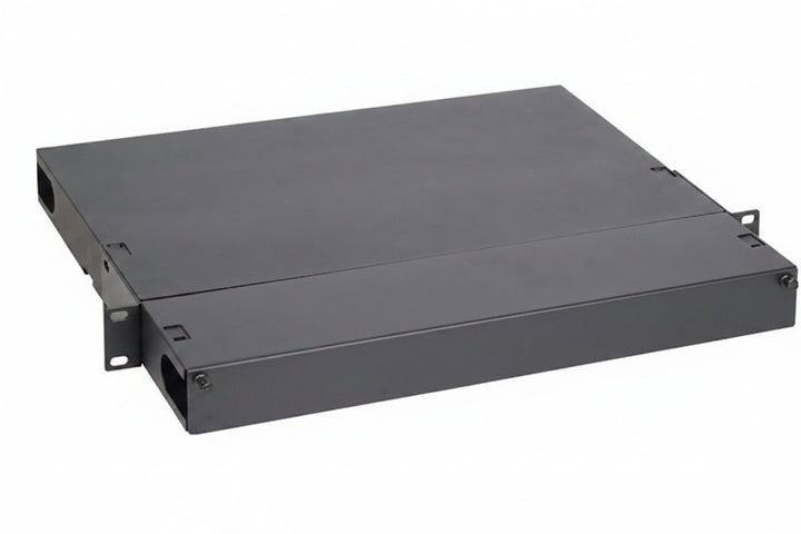 ICC ICFORE31RM Classic Fiber-Optic Rack Mount Enclosure with Slots for LGX Compatible Adapter Panels or Cassette, 72 Fibers, 1U RMS