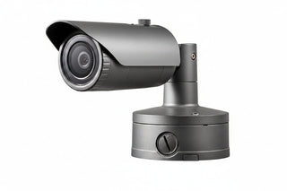 Hanwha XNO-8020R X-Series 5MP IR Bullet Camera, 3.7mm Fixed Lens, Gray