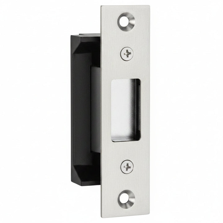 HES 5000-12/24D-LBM Electric Strike Body with Latchbolt Monitor, Low Profile, 12/24VDC, 0.24/0.12A, 1/16" Depth, Satin Stainless Steel