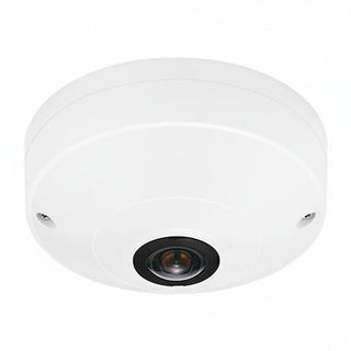 Hanwha QNF-8010 Q-Series 6MP Fisheye Camera, 1.14mm Fixed Lens, White