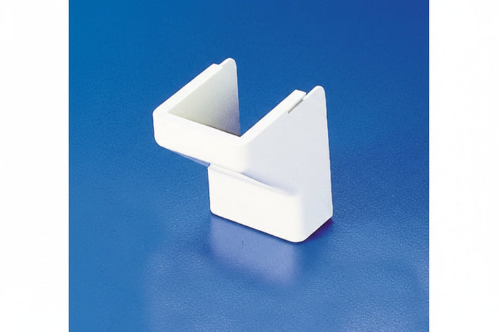 HellermannTyton TSR3W-50 1-3/4-Inch Cable Raceway Ceiling Drop Fitting, PVC, White