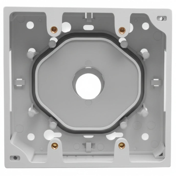 ICC ICACSMBDWH Double Gang Mounting Junction Box, White