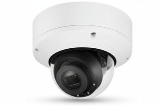 Hanwha XND-6081REV X-Series 2MP IR Indoor Vandal Dome Camera with PoE Extender 2.8-12mm Varifocal Lens, White