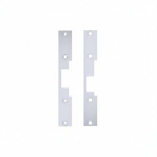 HES 1LB-2-630 Latchbolt Electric Strike Faceplate Kit, 9" Length 1 3/8" Width, for Metal Frame 1500 and 1600 Series Electric Strike, Satin Stainless Steel