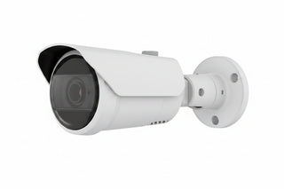 Hanwha QNO-C9083R Q-Series 4K AI IR Bullet Camera 3-10mm Varifocal Lens, White