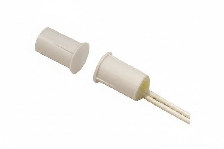 GRI 20RS-12 3/8" Short Press Fit Recessed Switch Set, 5/8" Length, 1/2" Standard Gap, 10W, 200VDC, 0.50A, Closed Loop, N/O, A, Brown