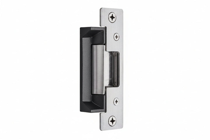 HES 5300C-630-LBM 5300 Series Universal Electric Strike, Includes 501 and 501A Faceplates, Latchbolt Monitor, Stainless Steel