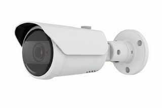 Hanwha QNO-C9083R Q-Series 4K AI IR Bullet Camera 3-10mm Varifocal Lens, White