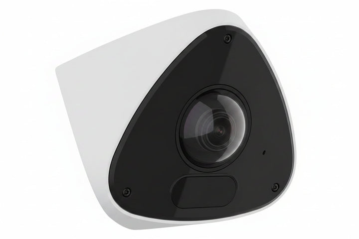 Hanwha TNV-C7013RC 3MP AI Corner Mount Camera 2.39mm Fixed Lens, White