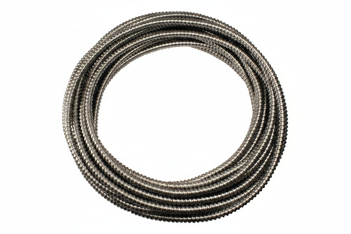 5702-25 25' Armored Cable, 3/16" ID, Stainless Steel
