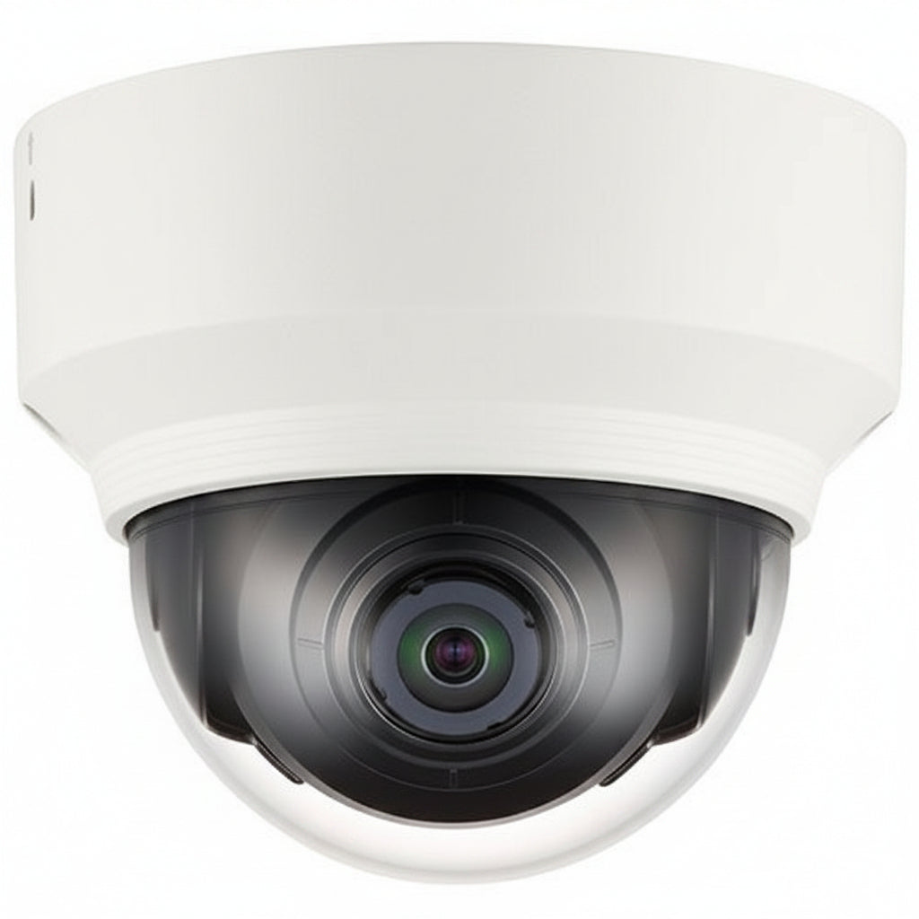 Hanwha XND-6010 X-Series 2MP Indoor Dome Camera, 2.4mm Fixed Lens, White
