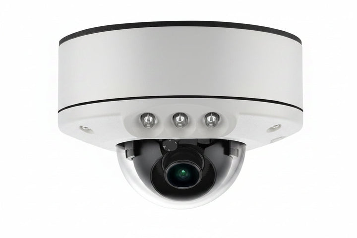 IDIS AV5856DNIR-S 5MP WDR Ultra-Low Profile IR Dome IP Camera with SNAPstream, 2.8mm Lens (Replaces AV3556DN-S)