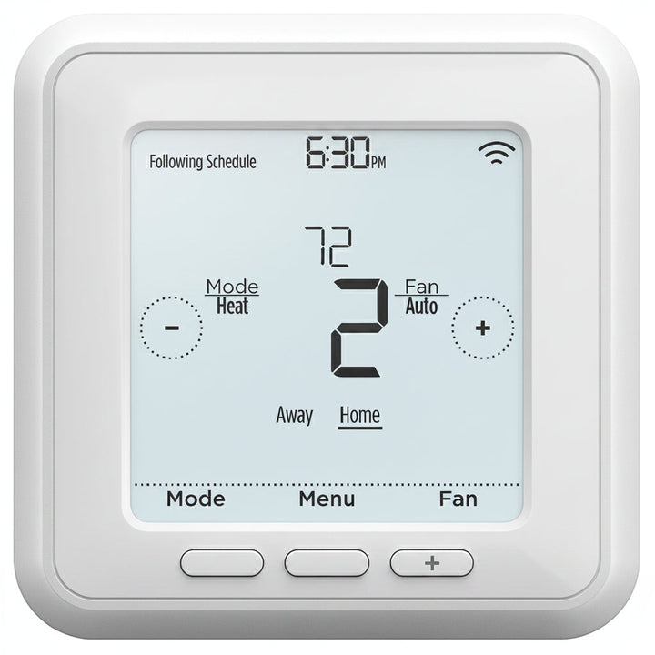 Honeywell Home TH6320ZW2007/U Z-Wave T6 Pro Programmable Thermostat with SmartStart, Low Voltage, UWP Mount, White