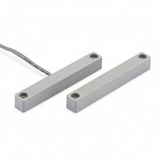 Honeywell Home 7945GY XTP Surface Mount Magnetic Contact with 6' Leads and Surge Protection, 2-1/2" Wide Gap, Gray