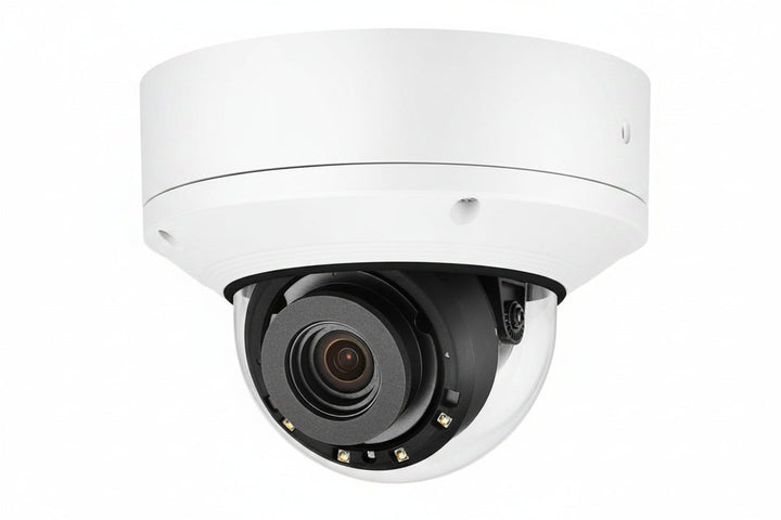 Hanwha PND-A6081RV P-Series 2MP IR Indoor Vandal AI Camera, 4.38-9.33mm, White