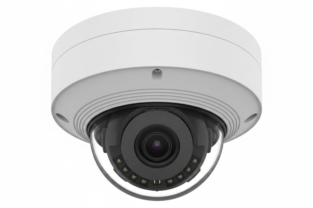 Hanwha ANO-L6082R A-Series 2MP WDR IR Bullet IP Camera, 3.3-10.3mm Motorized Varifocal Lens, White